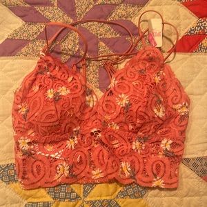 Victoria’s Secret PINK NWT Bralette Daisy Print
